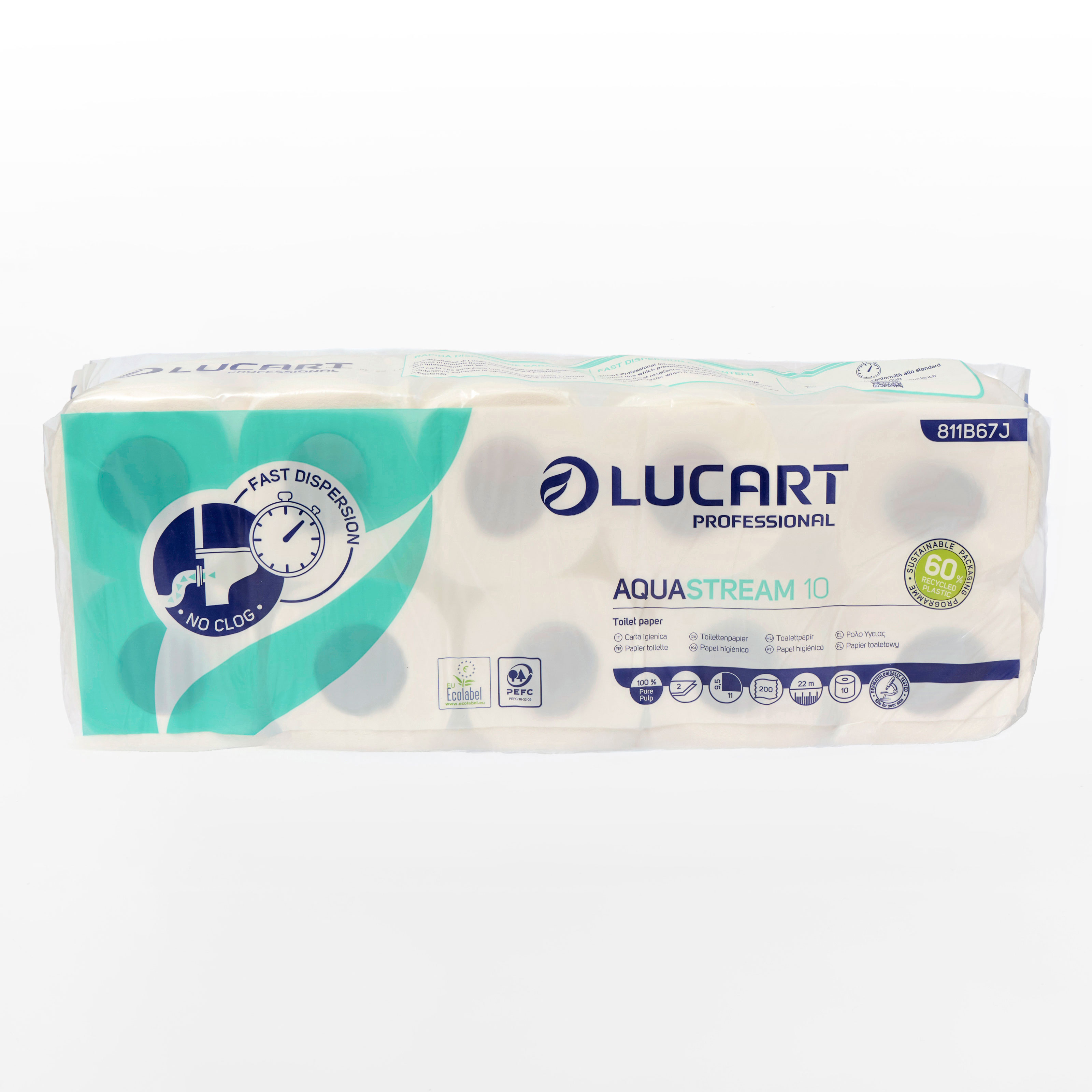 CARTA IGIENICA ACQUASTREAM 10