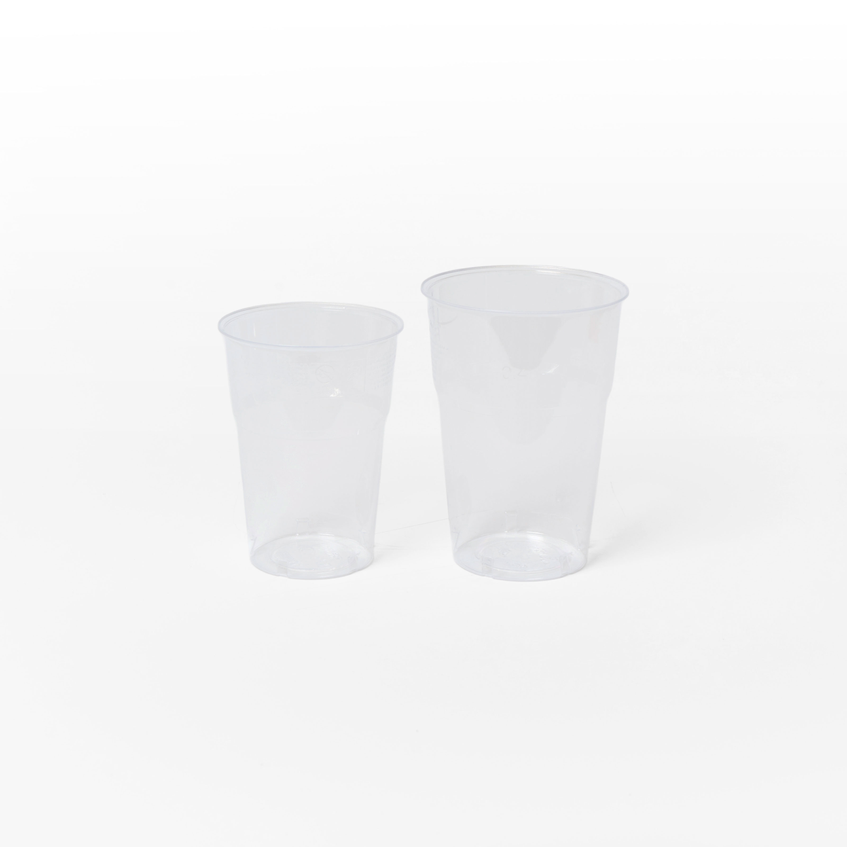 BICCH PLAST PS 400 cc KRISTAL TRASP