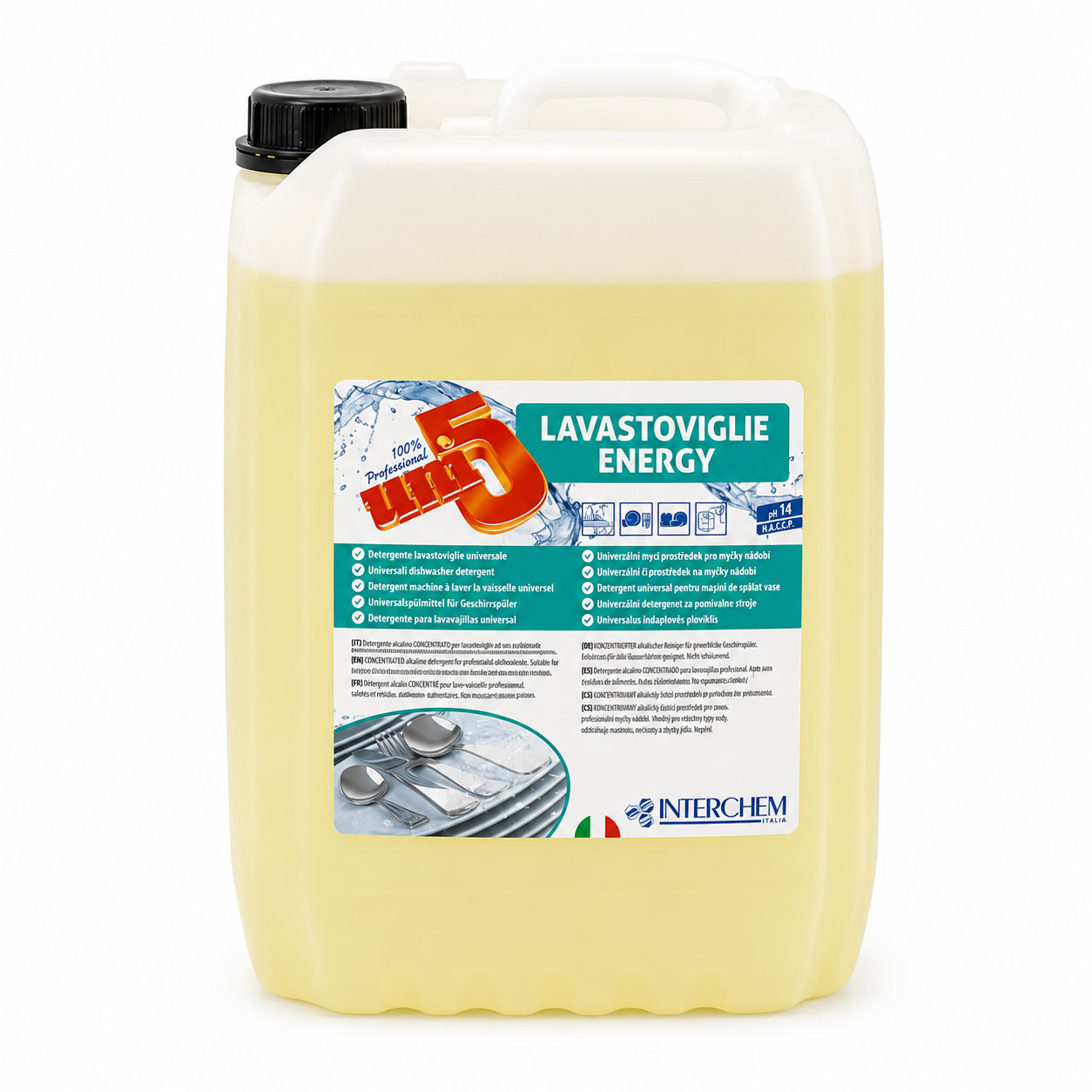 UNI5 LAVASTOVIGLIE ENERGY DA 12 KG